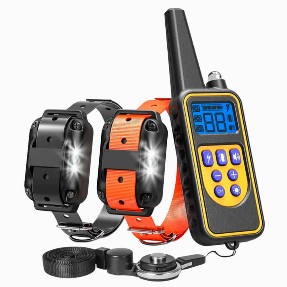 [FunTrainer] Dog Shock Collar with Remote for 2 Dogs