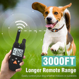 Dog Training Collar with Remote for 2 Dogs